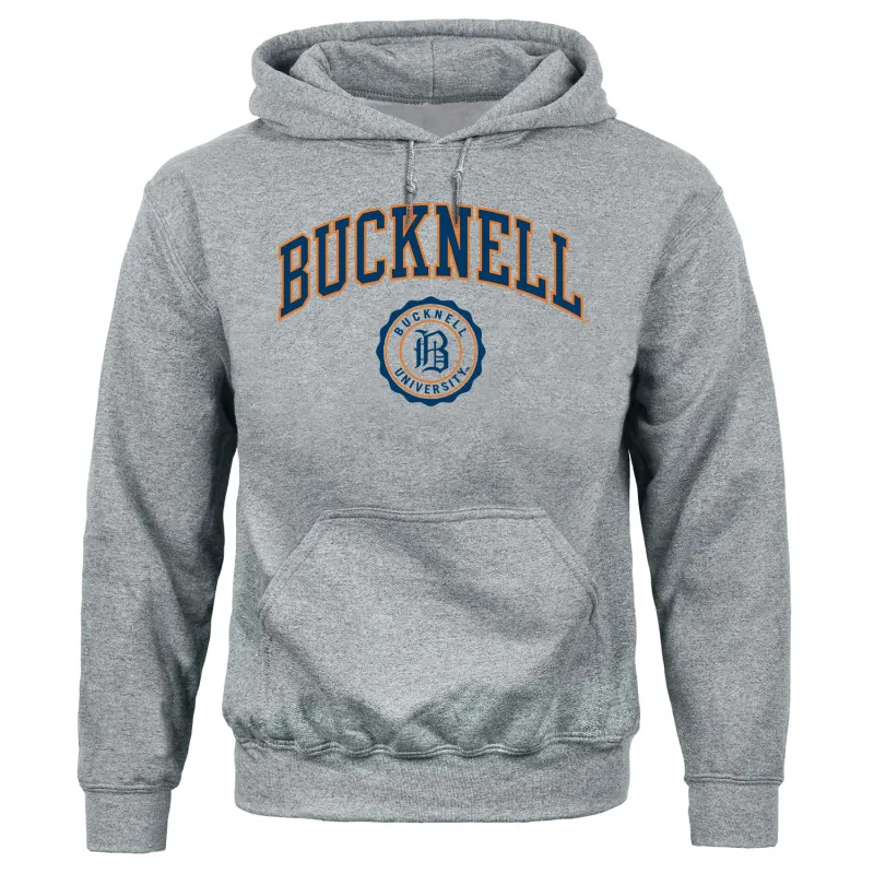 Bucknell University Heritage Hooded Sweatshirt (Charcoal) sold by Barnesmith