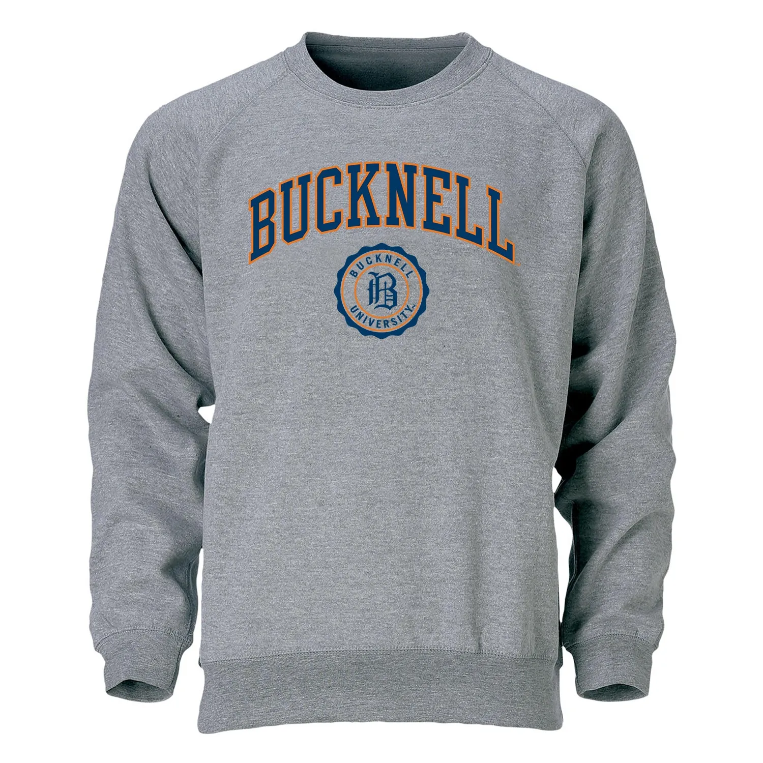 Bucknell University Heritage Crewneck Sweatshirt (Charcoal) sold by Barnesmith