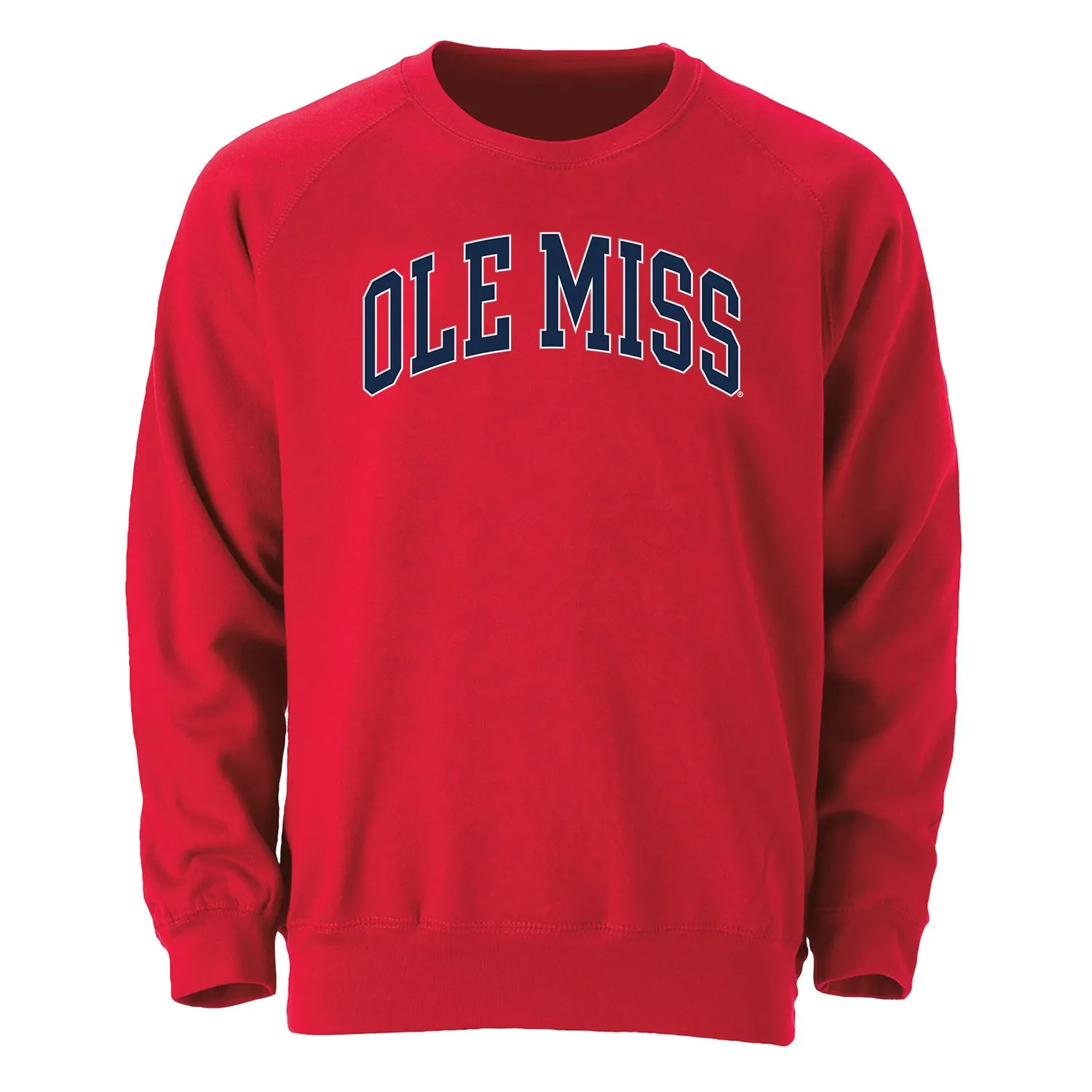 University of Mississippi Ole Miss Heritage Crewneck Sweatshirt (Red) sold by Barnesmith