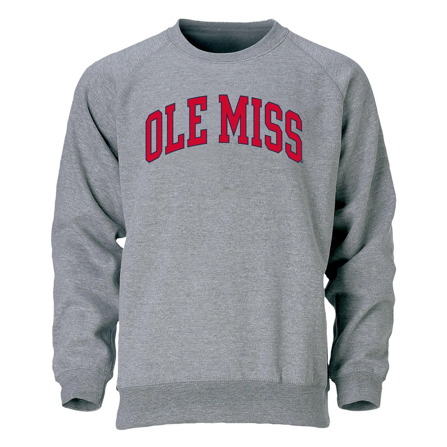 University of Mississippi Ole Miss Heritage Crewneck Sweatshirt (Charcoal) sold by Barnesmith