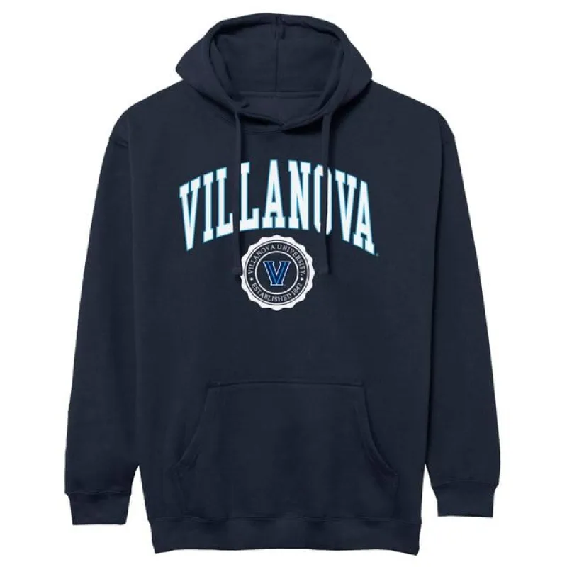 Villanova University Heritage Hooded Sweatshirt (Navy) sold by Barnesmith