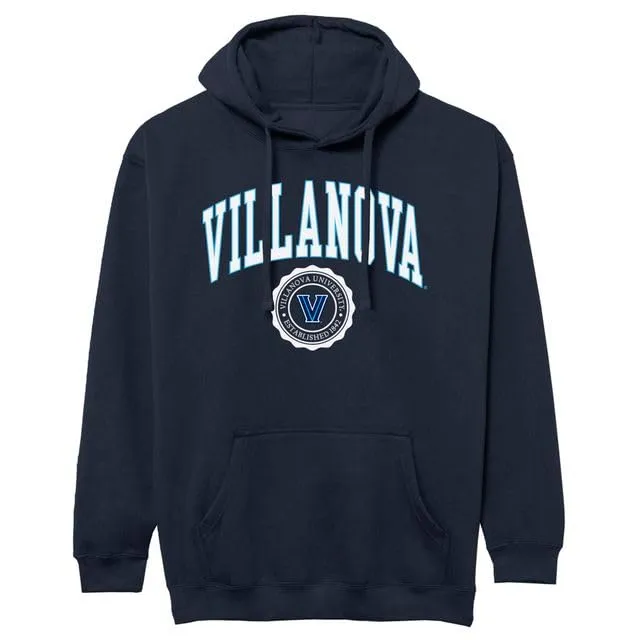 Villanova University Heritage Hooded Sweatshirt (Navy) sold by Barnesmith