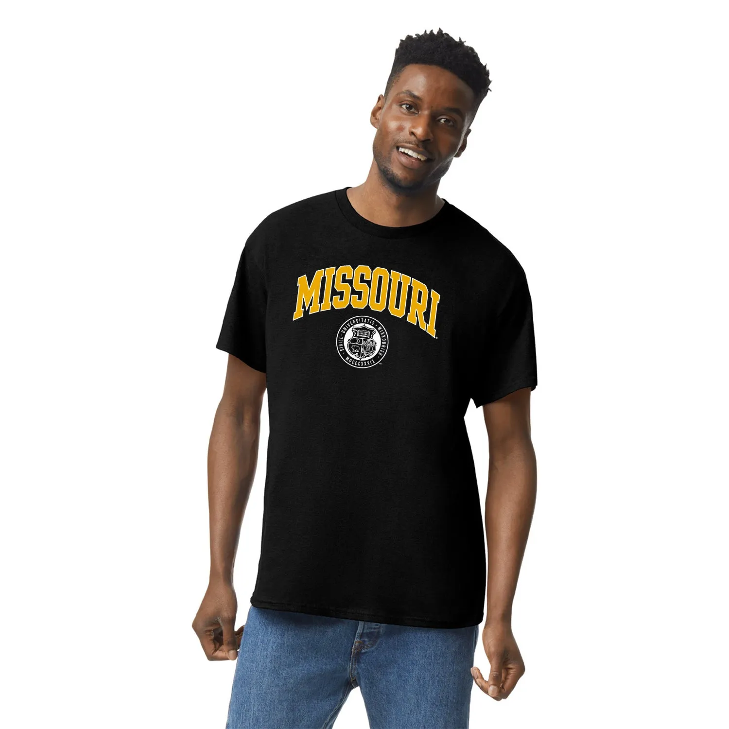 University of Missouri Heritage T-Shirt (Black) sold by Barnesmith product image thumbnail 2