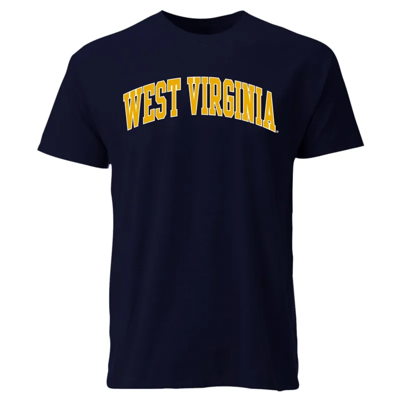 West Virginia University Classic T-Shirt (Navy) sold by Barnesmith