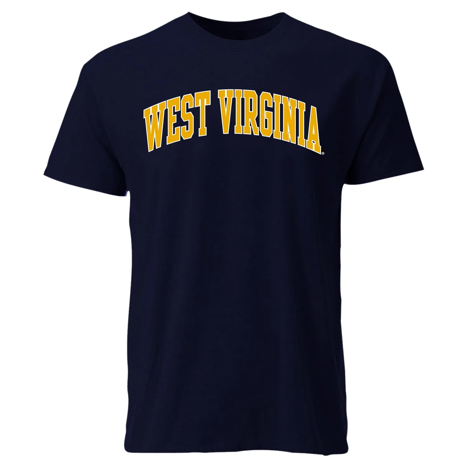 West Virginia University Classic T-Shirt (Navy) sold by Barnesmith