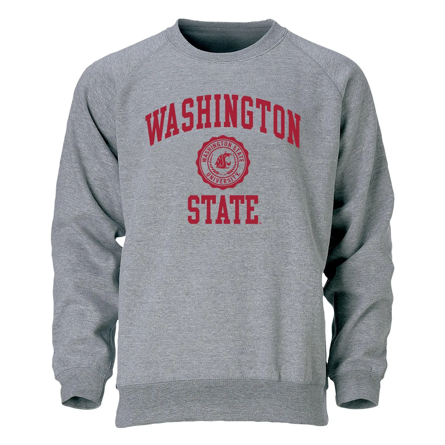 Washington State University Heritage Crewneck Sweatshirt (Charcoal) sold by Barnesmith