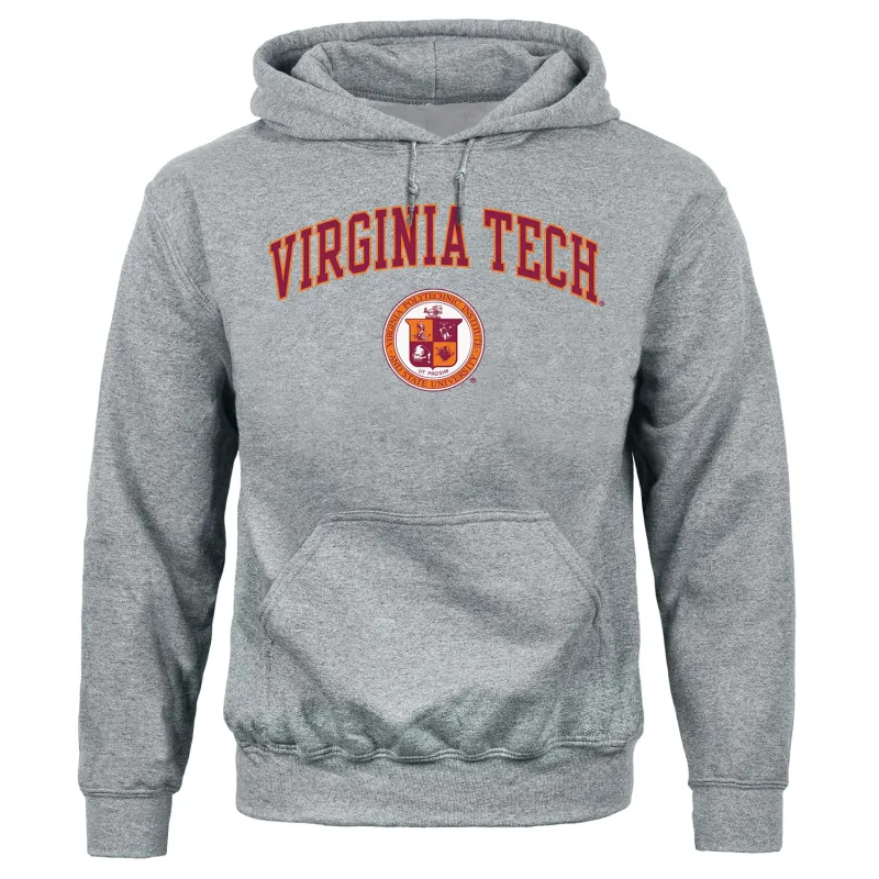 Virginia Polytechnic Institute and State University Heritage Hooded Sweatshirt (Charcoal) sold by Barnesmith
