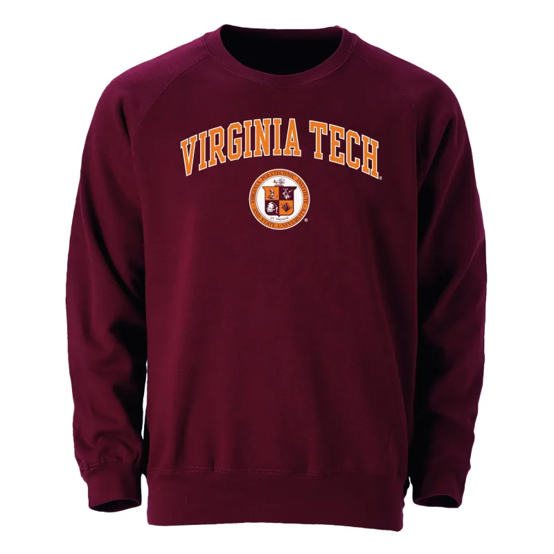 Virginia Polytechnic Institute and State University Heritage Sweatshirt (Maroon) sold by Barnesmith