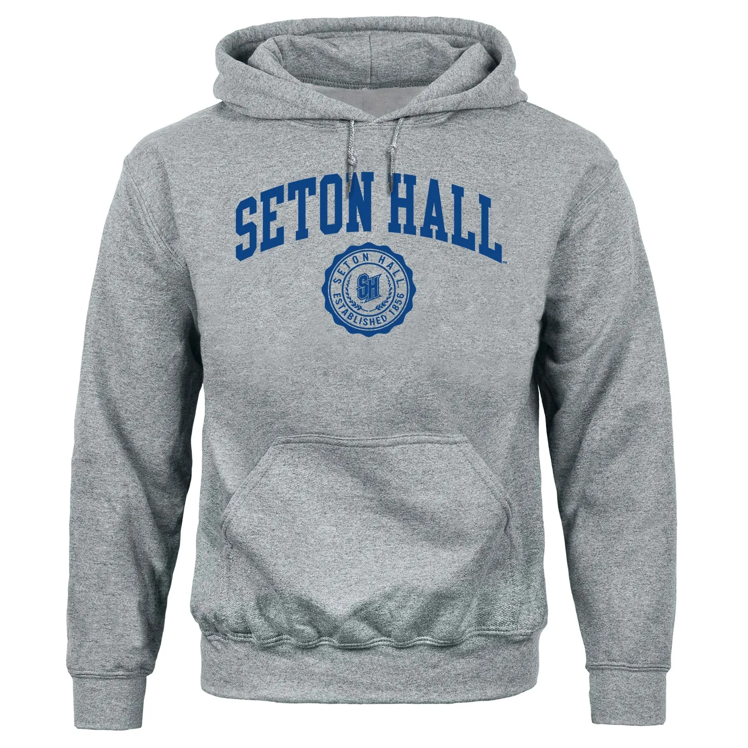 Seton Hall University Heritage Hooded Sweatshirt (Charcoal) sold by Barnesmith