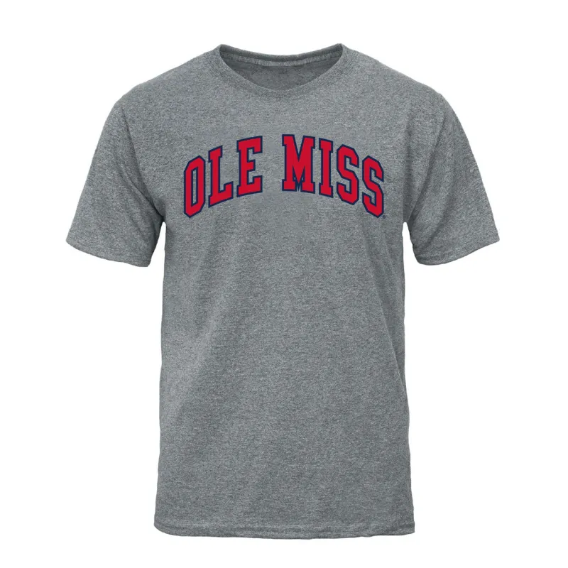 University of Mississippi Ole Miss Classic T-Shirt (Charcoal Grey) sold by Barnesmith