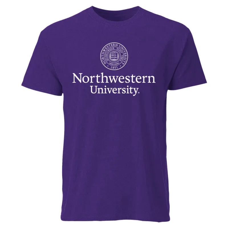 Northwestern University Heritage T-Shirt (Purple) sold by Barnesmith