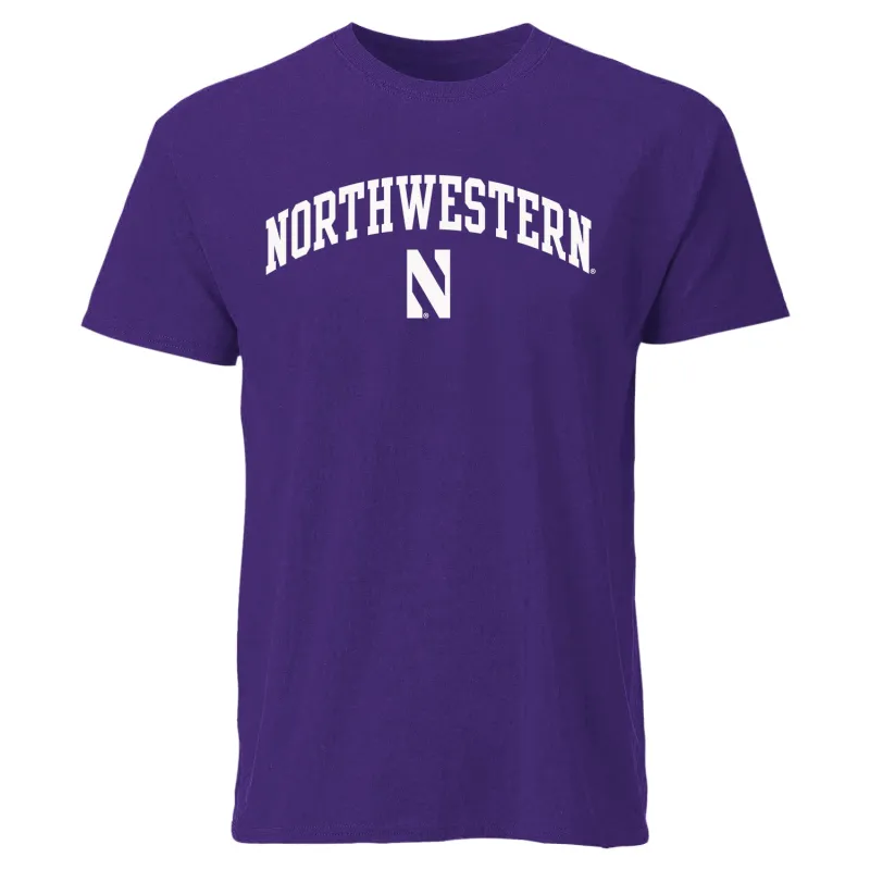 Northwestern University Spirit T-Shirt (Purple) sold by Barnesmith