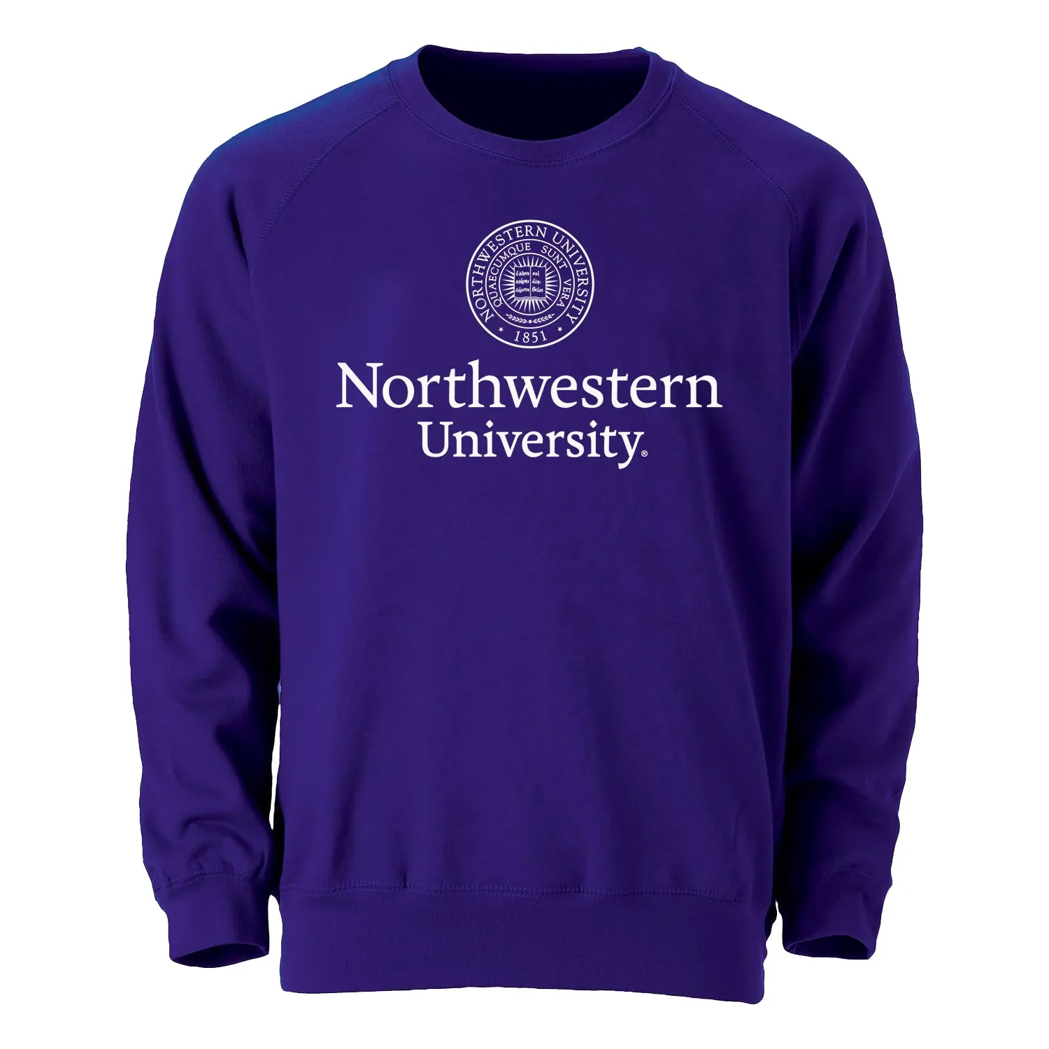 Northwestern University Heritage Crewneck Sweatshirt (Purple) sold by Barnesmith
