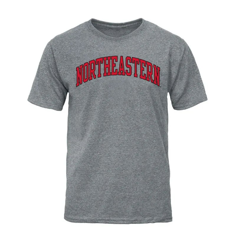 Northeastern University Classic T-Shirt (Charcoal Grey) sold by Barnesmith