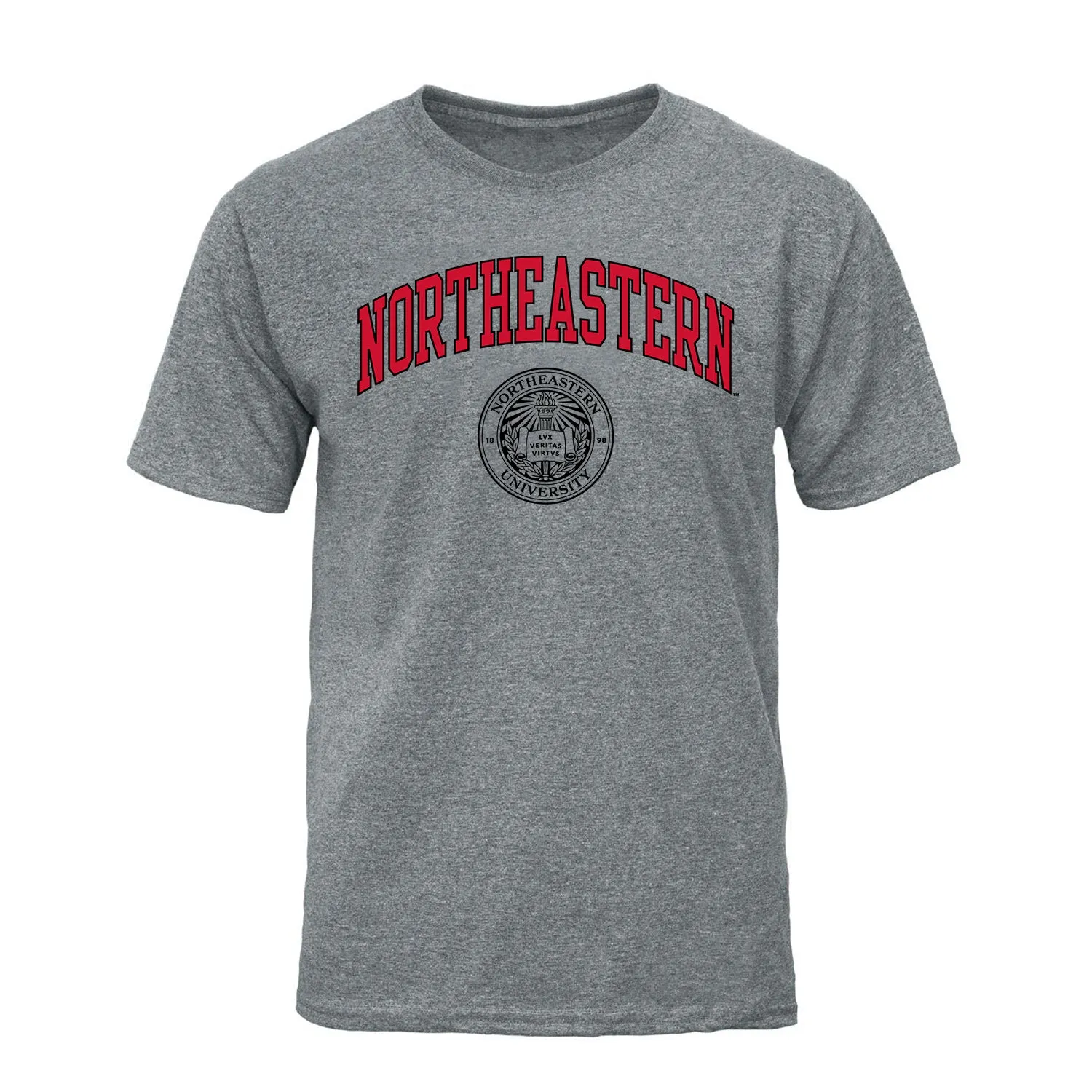 Northeastern University Heritage T-Shirt (Charcoal Grey) sold by Barnesmith