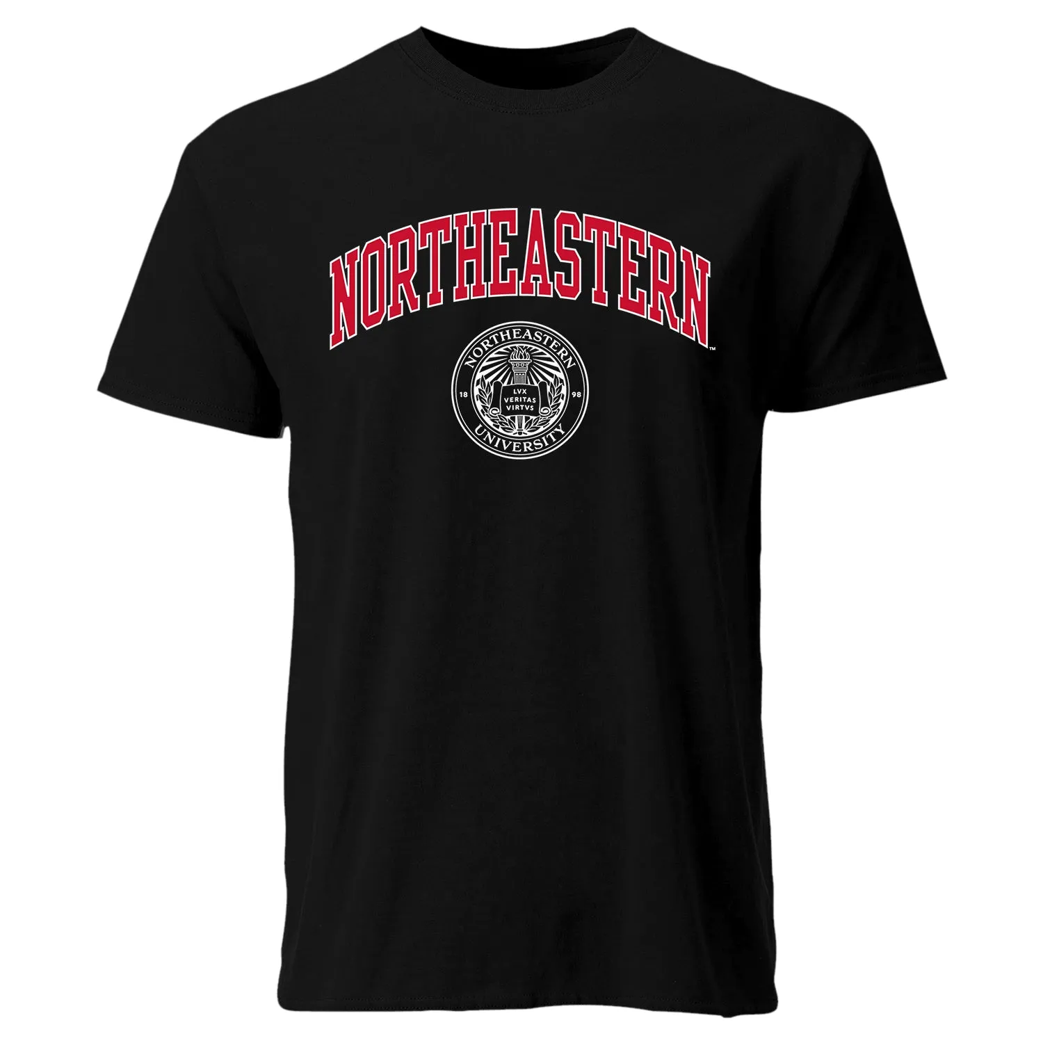 Northeastern University Heritage T-Shirt (Black) sold by Barnesmith