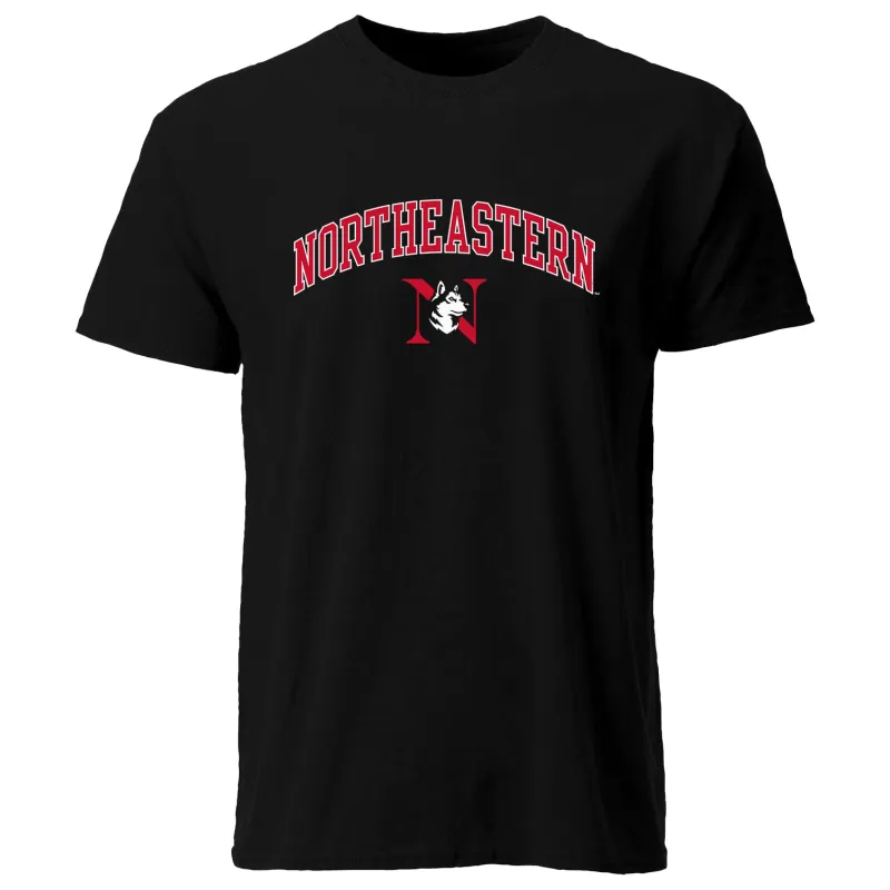 Northeastern University Spirit T-Shirt (Black) sold by Barnesmith