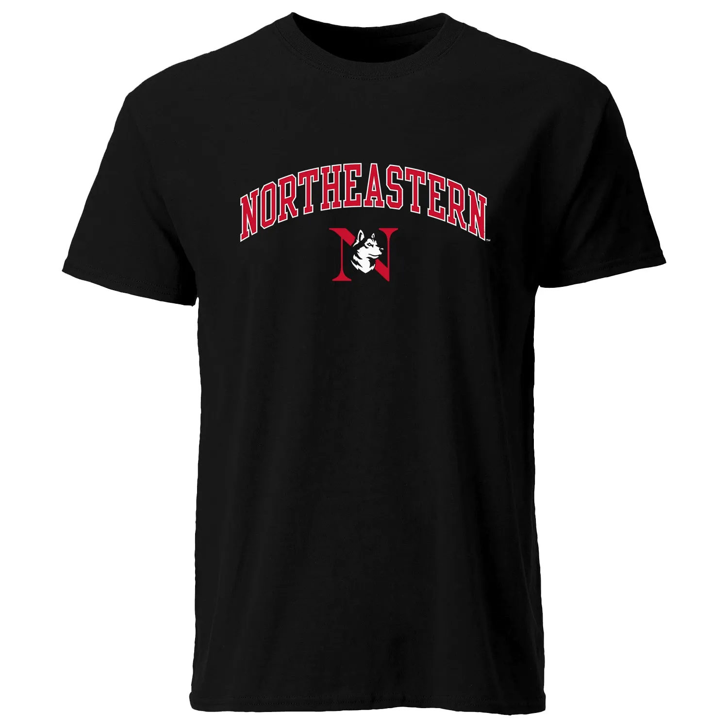 Northeastern University Spirit T-Shirt (Black) sold by Barnesmith