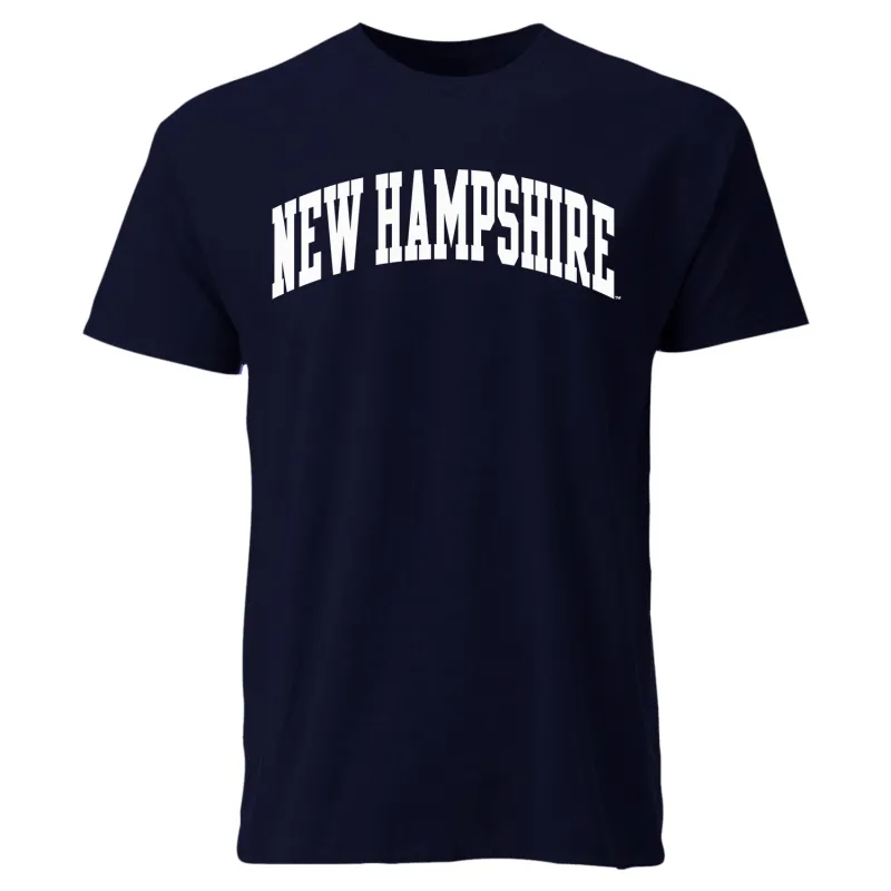 University of New Hampshire Classic T-Shirt (Navy) sold by Barnesmith
