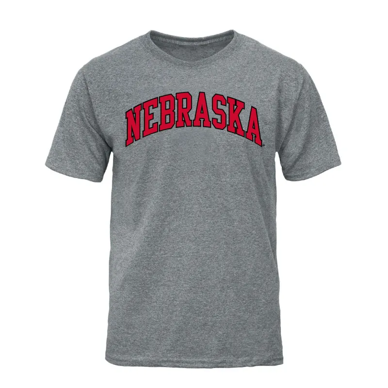 University of Nebraska Classic T-Shirt (Charcoal Grey) sold by Barnesmith