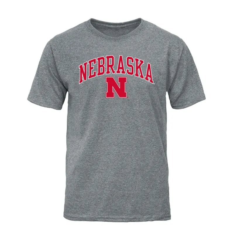 University of Nebraska Spirit T-Shirt (Charcoal Grey) sold by Barnesmith