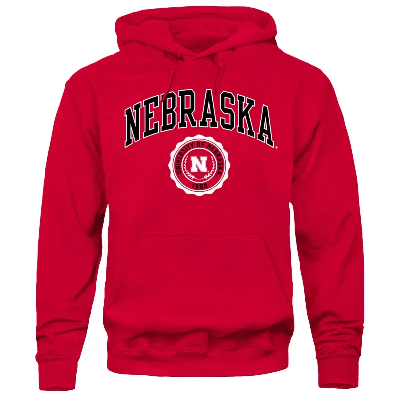 University of Nebraska Heritage Hooded Sweatshirt (Red) sold by Barnesmith