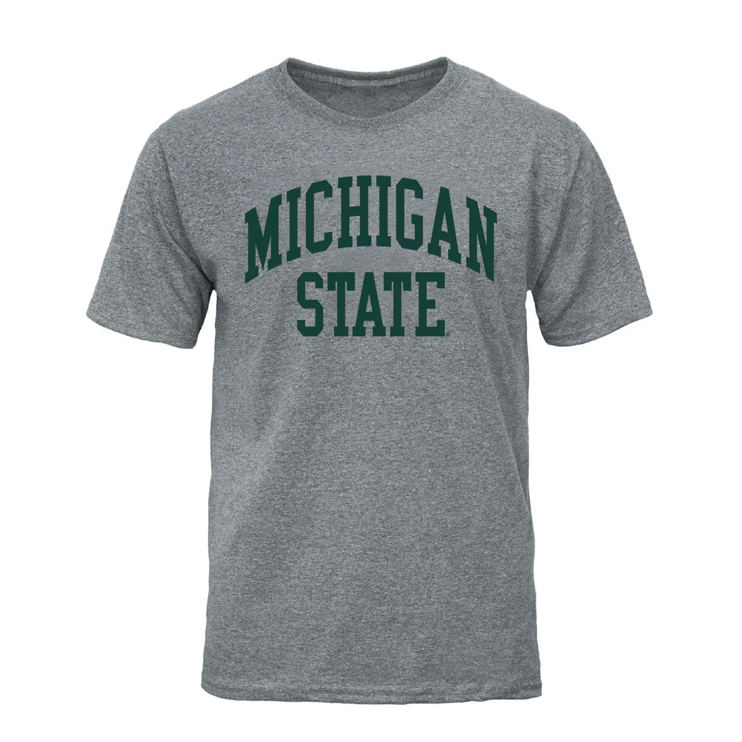 Michigan State University Classic T-Shirt (Charcoal Grey) sold by Barnesmith