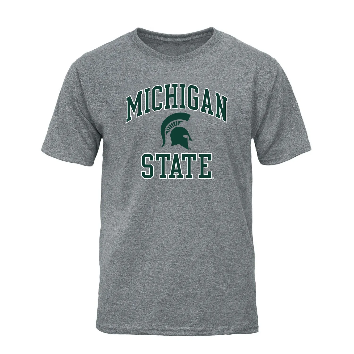 Michigan State University Spirit T-Shirt (Charcoal Grey) sold by Barnesmith product image thumbnail 3
