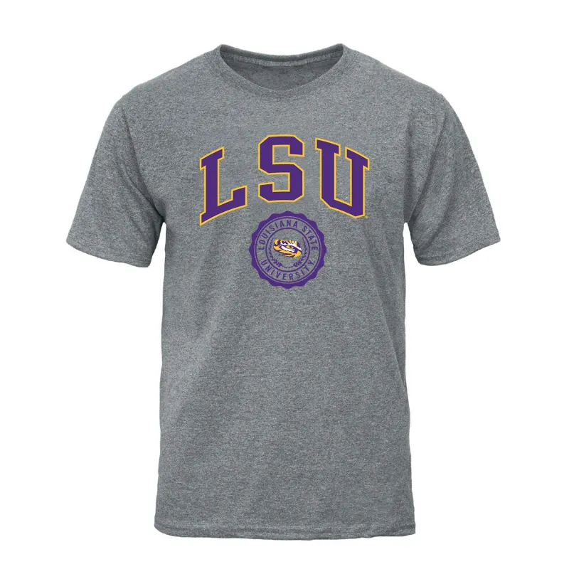Louisiana State University Heritage T-Shirt (Charcoal Grey) sold by Barnesmith