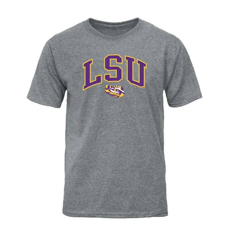 Louisiana State University Spirit T-Shirt (Charcoal Grey) sold by Barnesmith