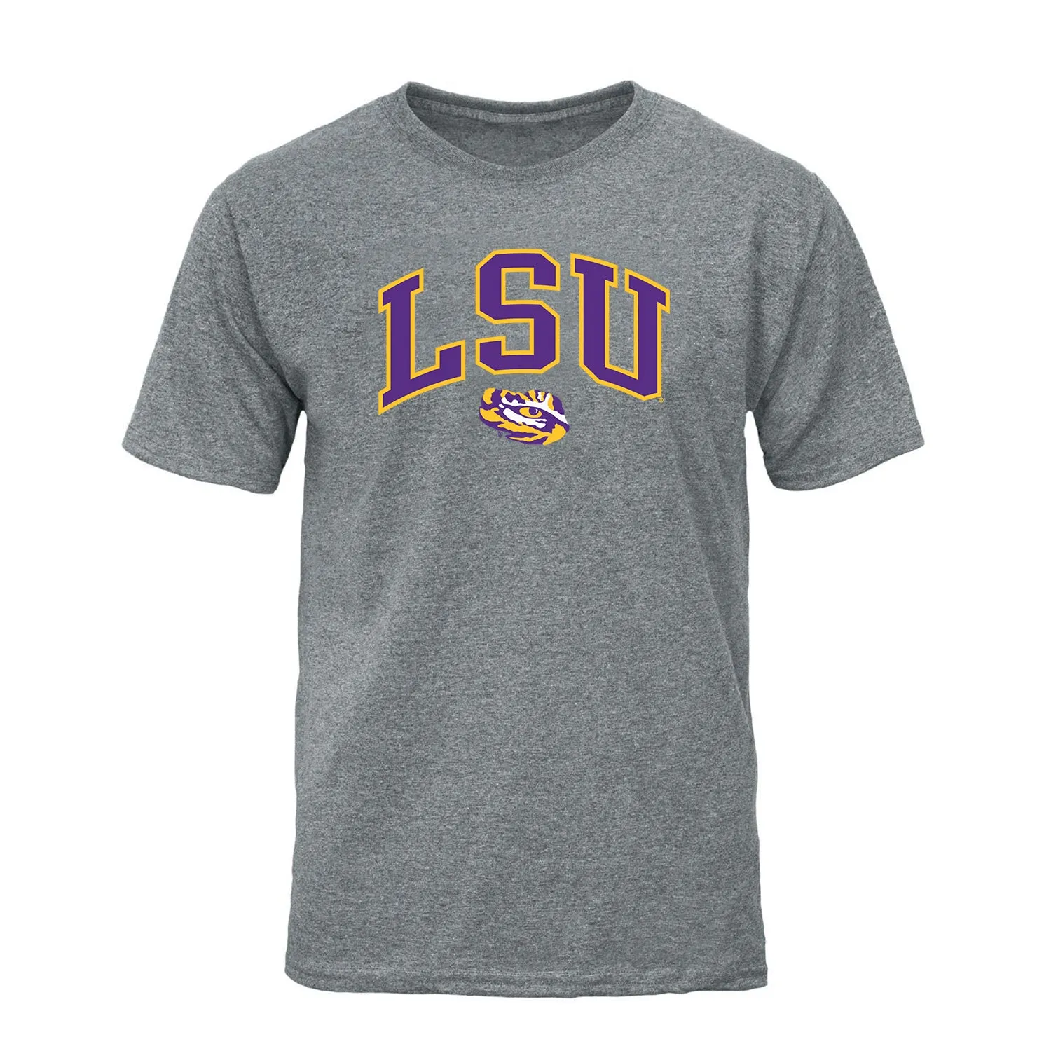 Louisiana State University Spirit T-Shirt (Charcoal Grey) sold by Barnesmith