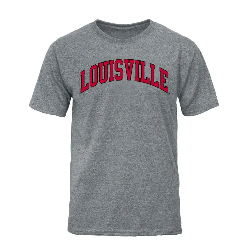 University of Louisville Classic T-Shirt (Charcoal Grey) sold by Barnesmith