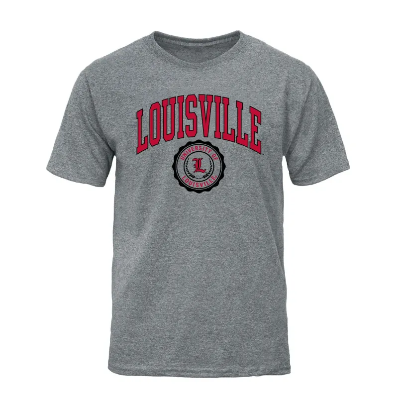 University of Louisville Heritage T-Shirt (Charcoal Grey) sold by Barnesmith