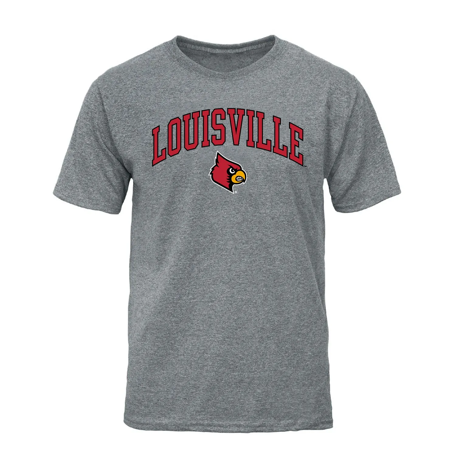 University of Louisville Spirit T-Shirt (Charcoal Grey) sold by Barnesmith