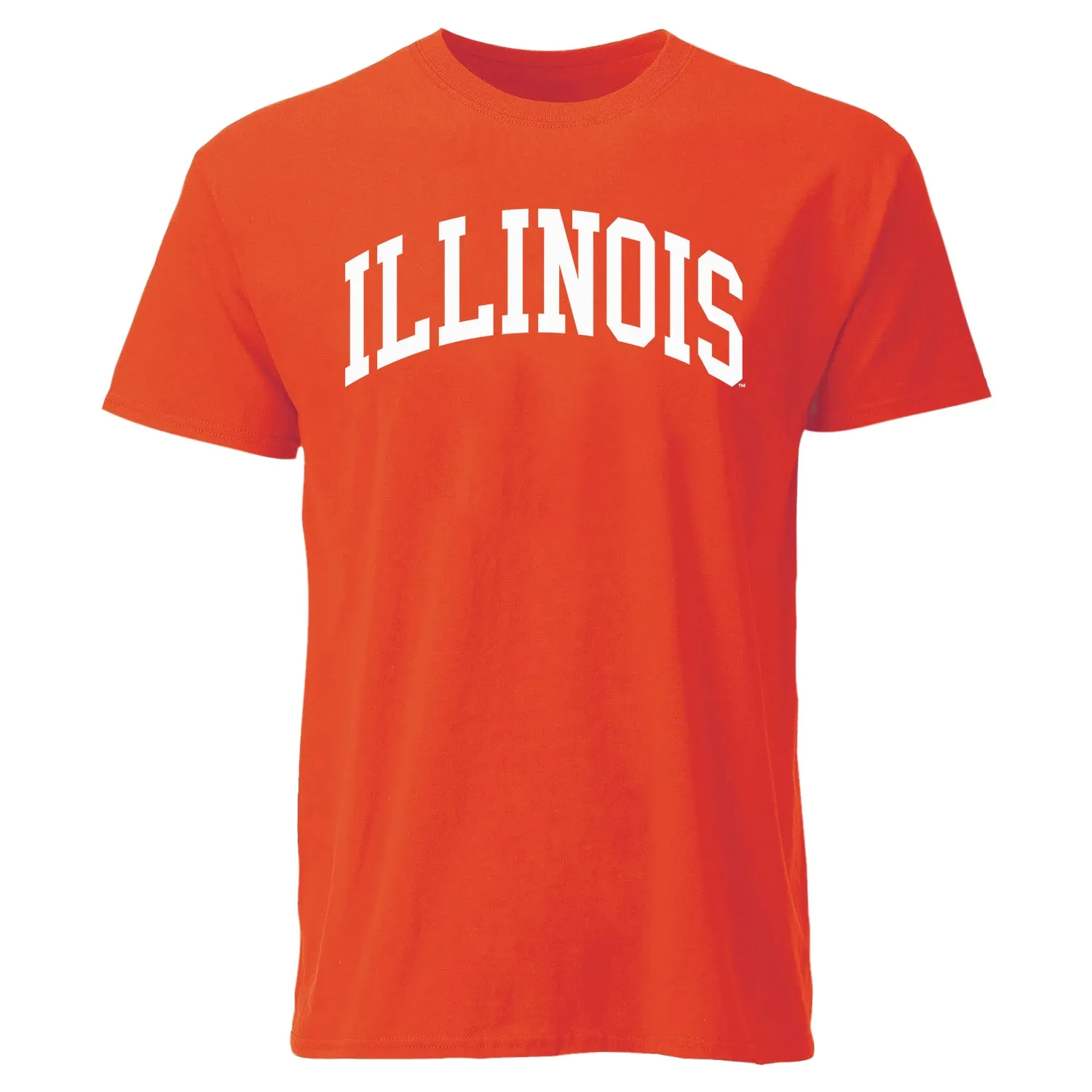 University of Illinois Classic T-Shirt (Orange) sold by Barnesmith