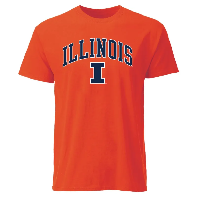 University of Illinois Spirit T-Shirt (Orange) sold by Barnesmith