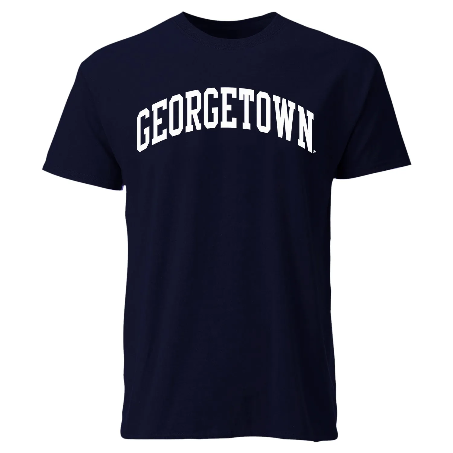 Georgetown University Classic T-Shirt (Navy) sold by Barnesmith