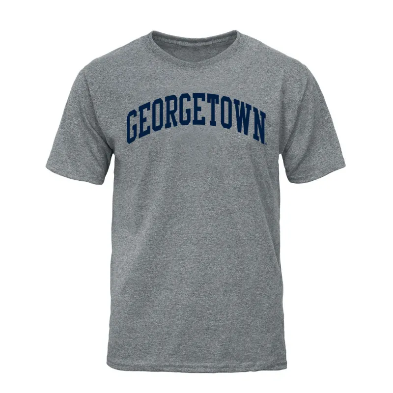 Georgetown University Classic T-Shirt (Charcoal Grey) sold by Barnesmith