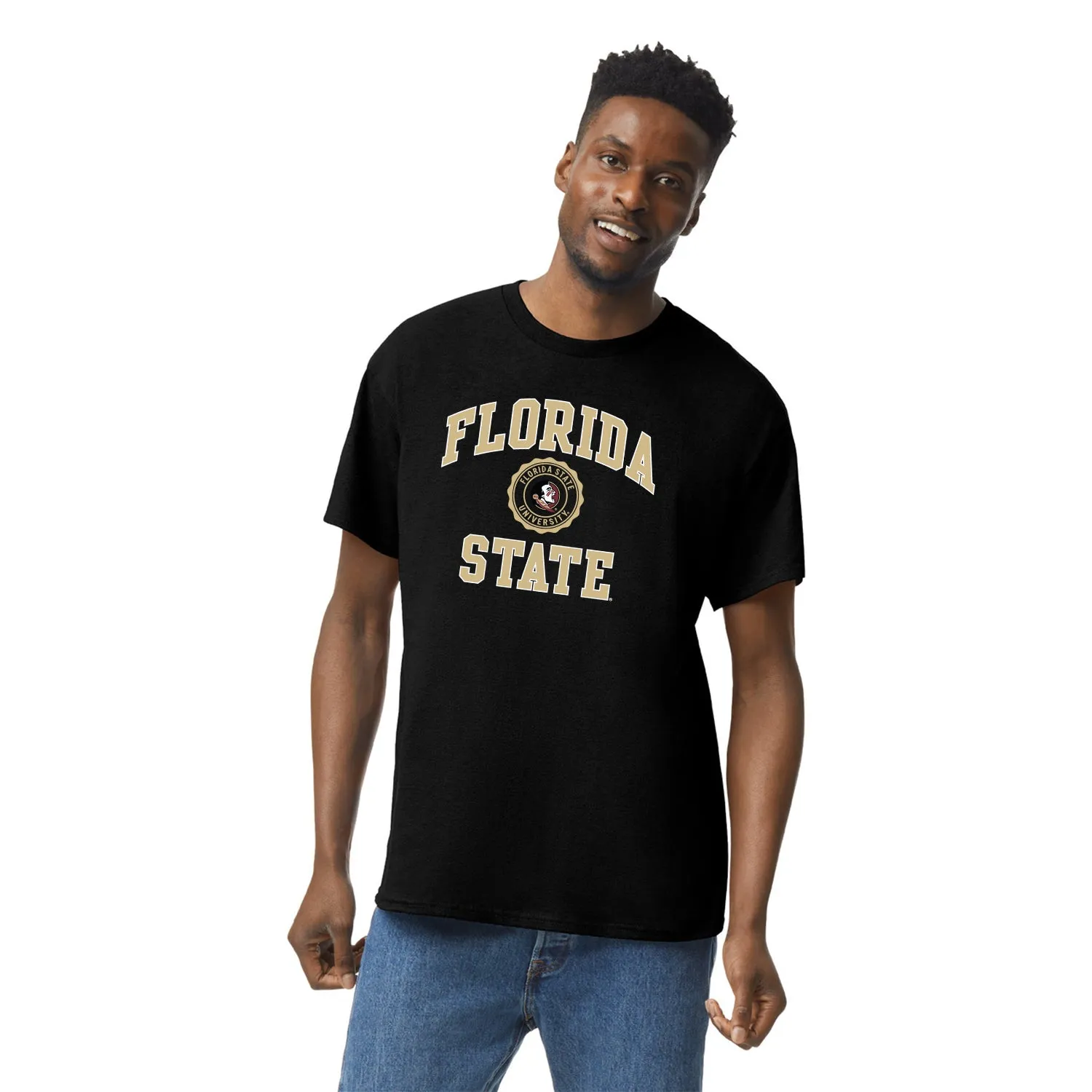 Florida State University Heritage T-Shirt (Black) sold by Barnesmith product image thumbnail 2