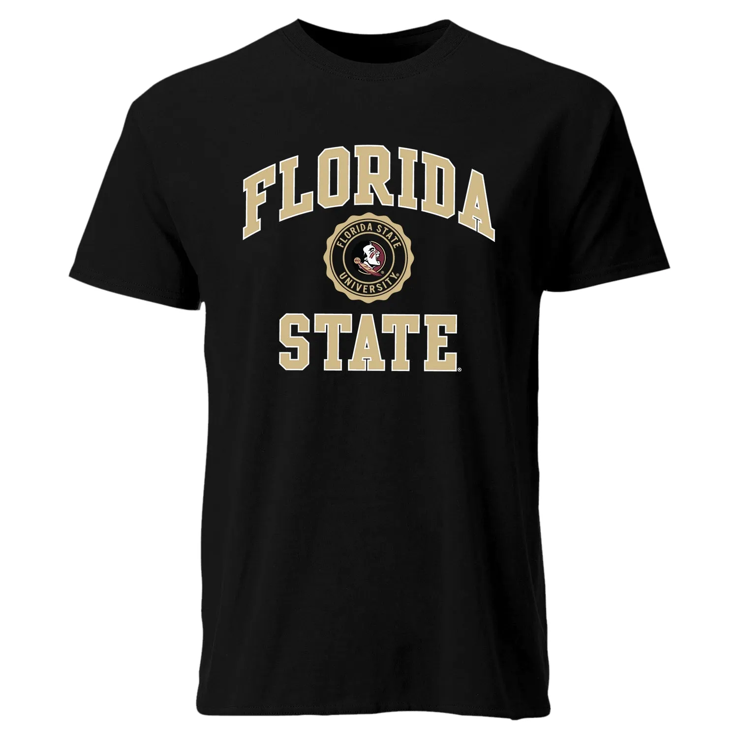 Florida State University Heritage T-Shirt (Black) sold by Barnesmith