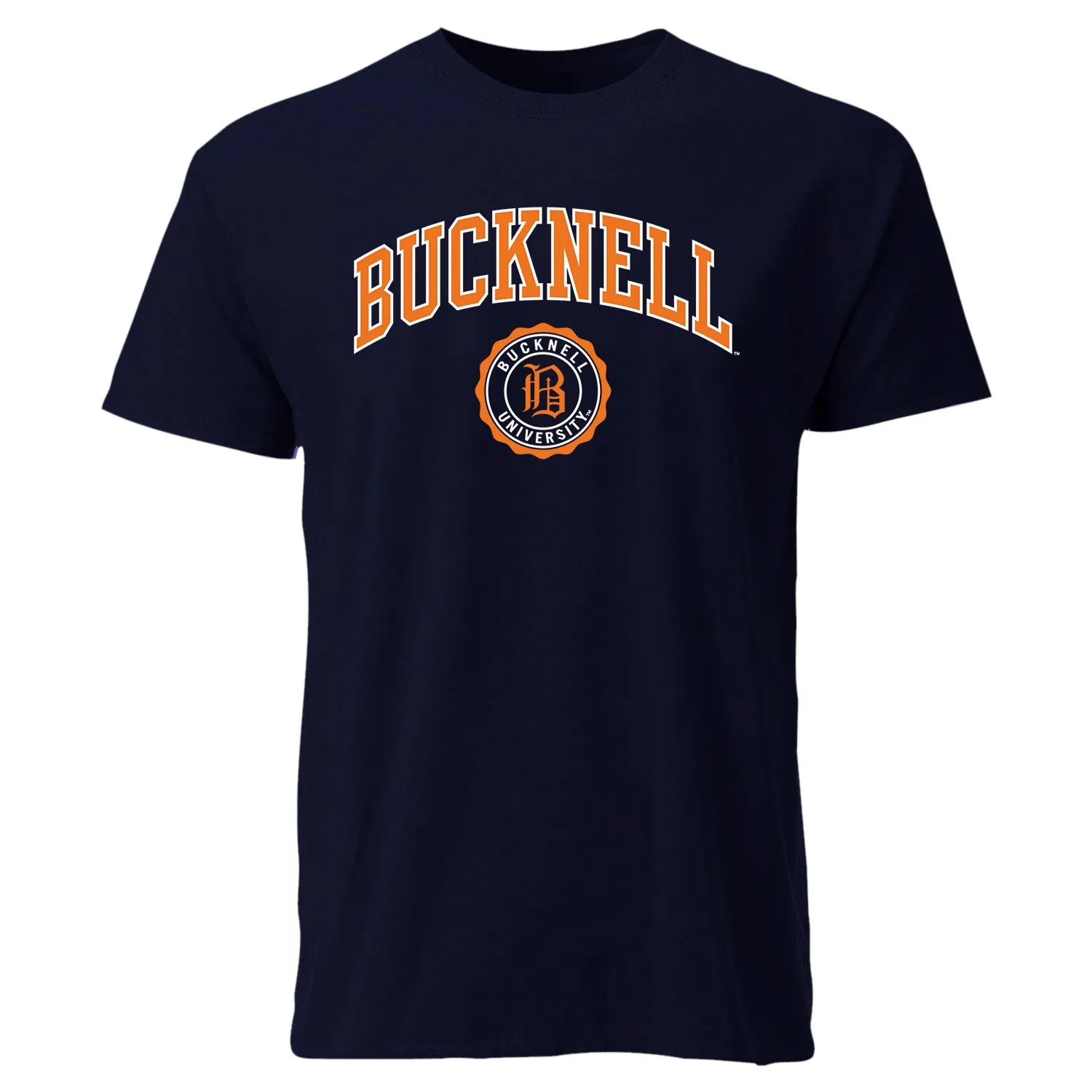 Bucknell University Heritage T-Shirt (Navy) sold by Barnesmith