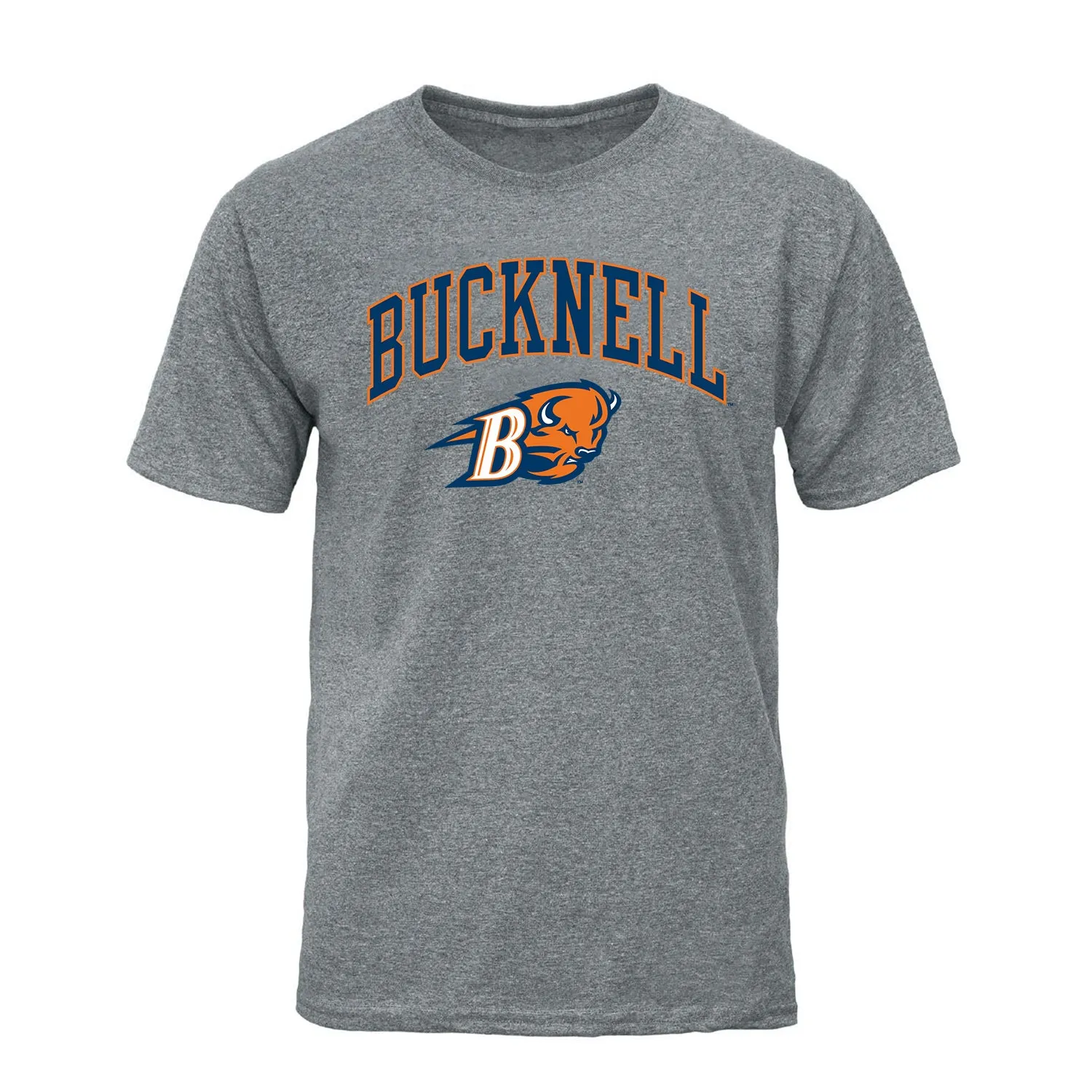 Bucknell University Spirit T-Shirt (Charcoal Grey) sold by Barnesmith