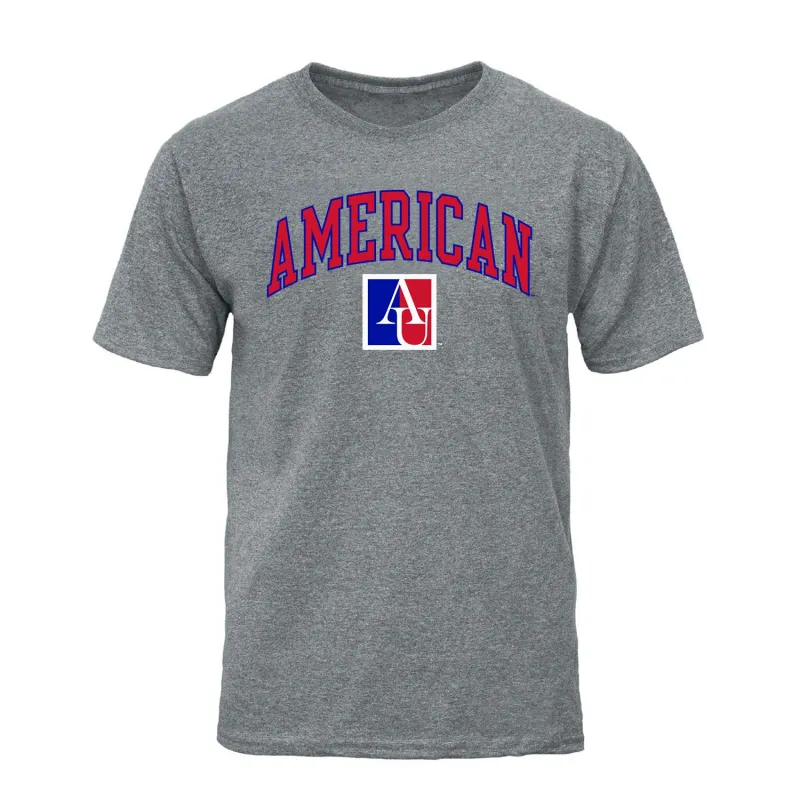 American University Spirit T-Shirt (Charcoal Grey) sold by Barnesmith