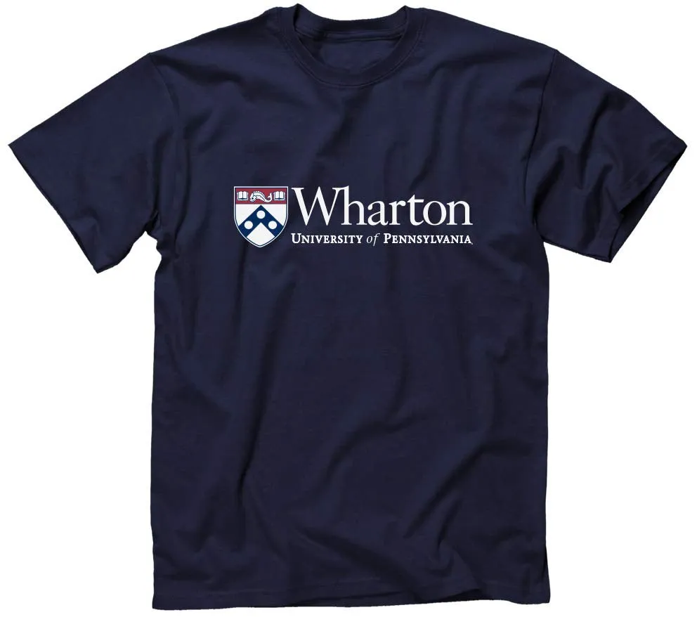 Penn Wharton T-Shirt (Navy) sold by Barnesmith