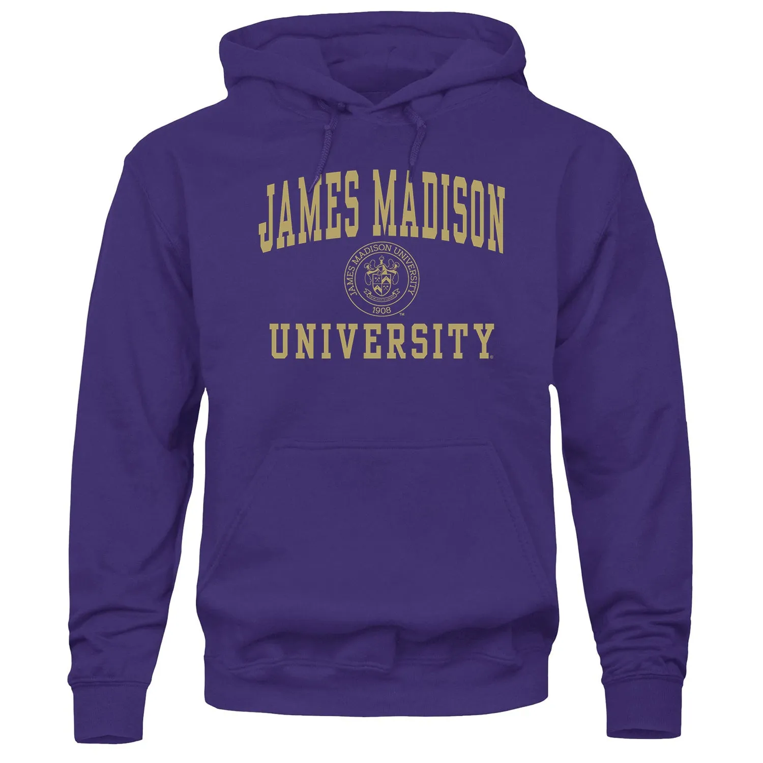 James Madison University Heritage Hooded Sweatshirt (Purple) sold by Barnesmith