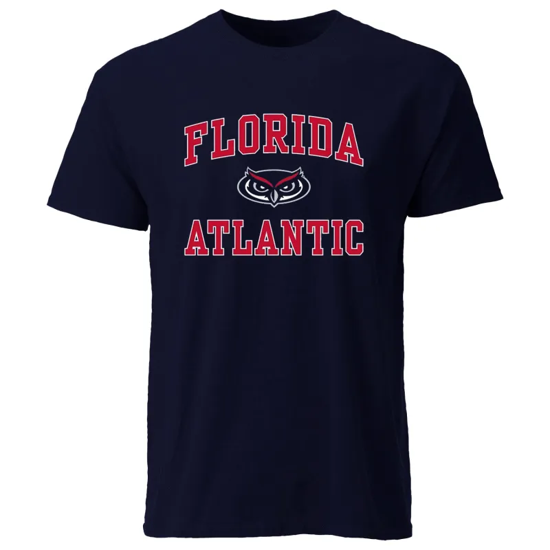 Florida Atlantic University Spirit T-Shirt (Navy) sold by Barnesmith