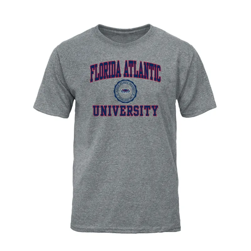 Florida Atlantic University Heritage T-Shirt (Charcoal Grey) sold by Barnesmith