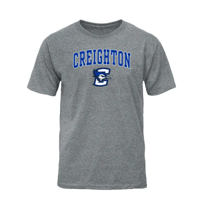 Creighton University Spirit T-Shirt (Charcoal Grey) sold by Barnesmith