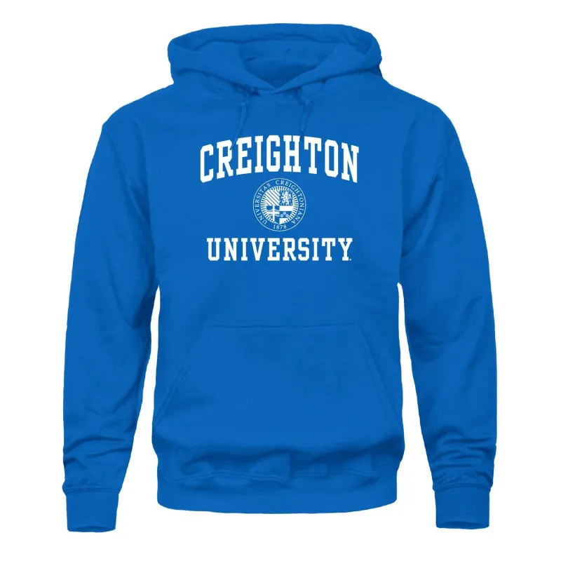 Creighton University Heritage Hooded Sweatshirt (Royal Blue) sold by Barnesmith