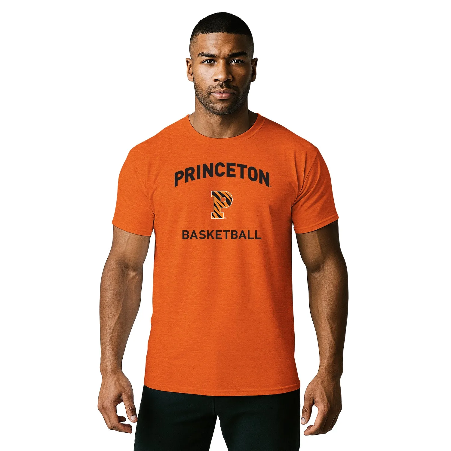 Princeton University Basketball T-Shirt (Orange) sold by Barnesmith product image thumbnail 2